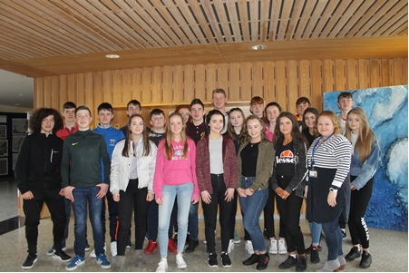 Transition Year Training Week at the Marine Institute in Galway photo Cushla Dromgool-Regan Transition Year Training Week at the Marine Institute in Galway photo Cushla Dromgool-Regan