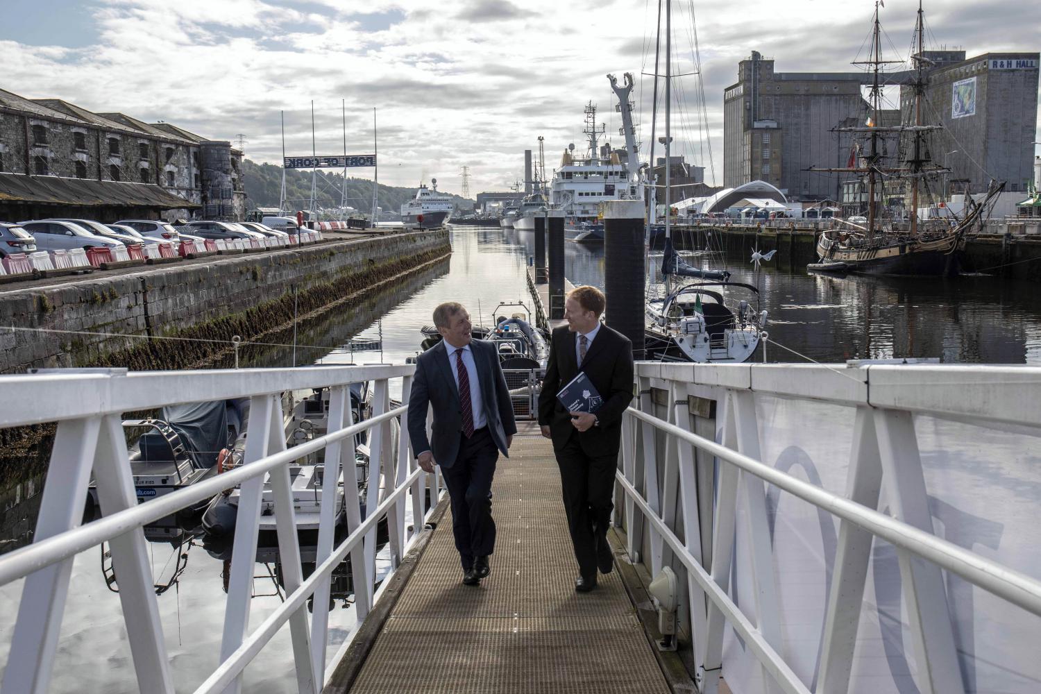 Dr. Stephen Hynes and Minister Creed discuss the latest update on Ireland's ocean economy wit